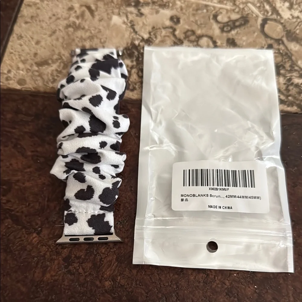 COW PRINT APPLE WATCH BAND